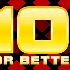 Official Table Games logo: 10s or Better by 1x2gaming at Rabbit Reel Casino