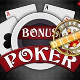 Bonus Poker Deluxe - 3 Hands slot logo by RTG (Reel Time Gaming) at Rabbit Reel Casino