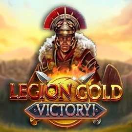 Legion Gold Victory! game by Play'n GO – logo hosted on Rabbit Reel Casino