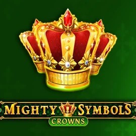Mighty Symbols Crowns casino game by Wazdan – featured logo at Rabbit Reel Casino