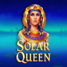 Solar Queen logo – Slots by Playson at Rabbit Reel Casino