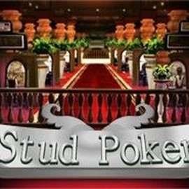Stud Poker 3D online game logo by iSoftBet on rabbitreelscasino.se